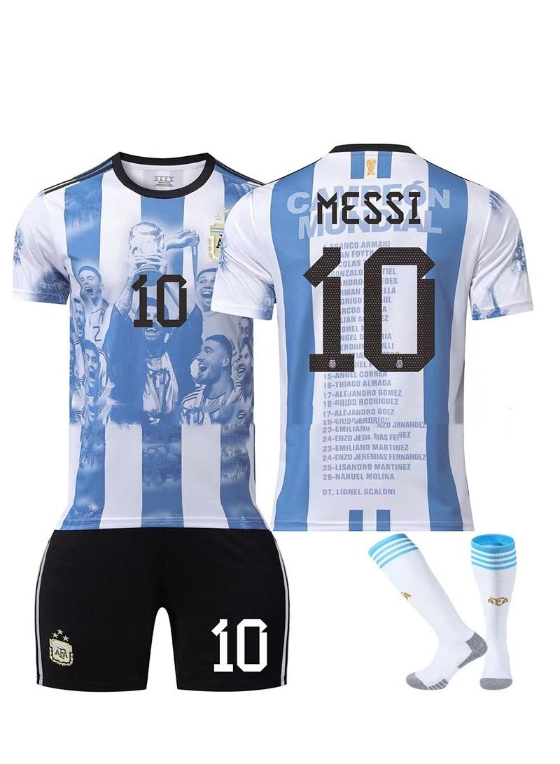 No.10 Football Jersey Set With Socks  - Image 1