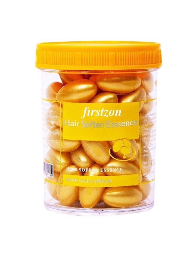 FIRSTZON Vitamin E Hair Soft Gel Oil Capsules, Anti-Greying, Strengthens Hair, Repairs Split Ends, Boosts Shine, Nourishes Scalp (multicolor) - Image 1