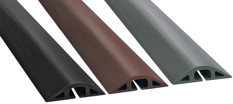 Electriduct غطاء كابل مطاطي Electriduct D-2 - 36 بوصة (3 أقدام) واقي كابل أرضي أسود - Image 2
