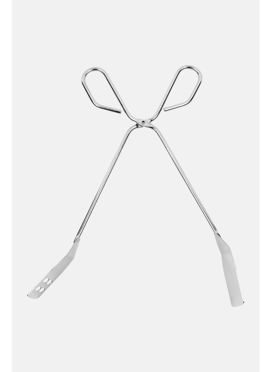 IRIS - Stainless Steel Kitchen Tong 34cm, Silver - Image 1