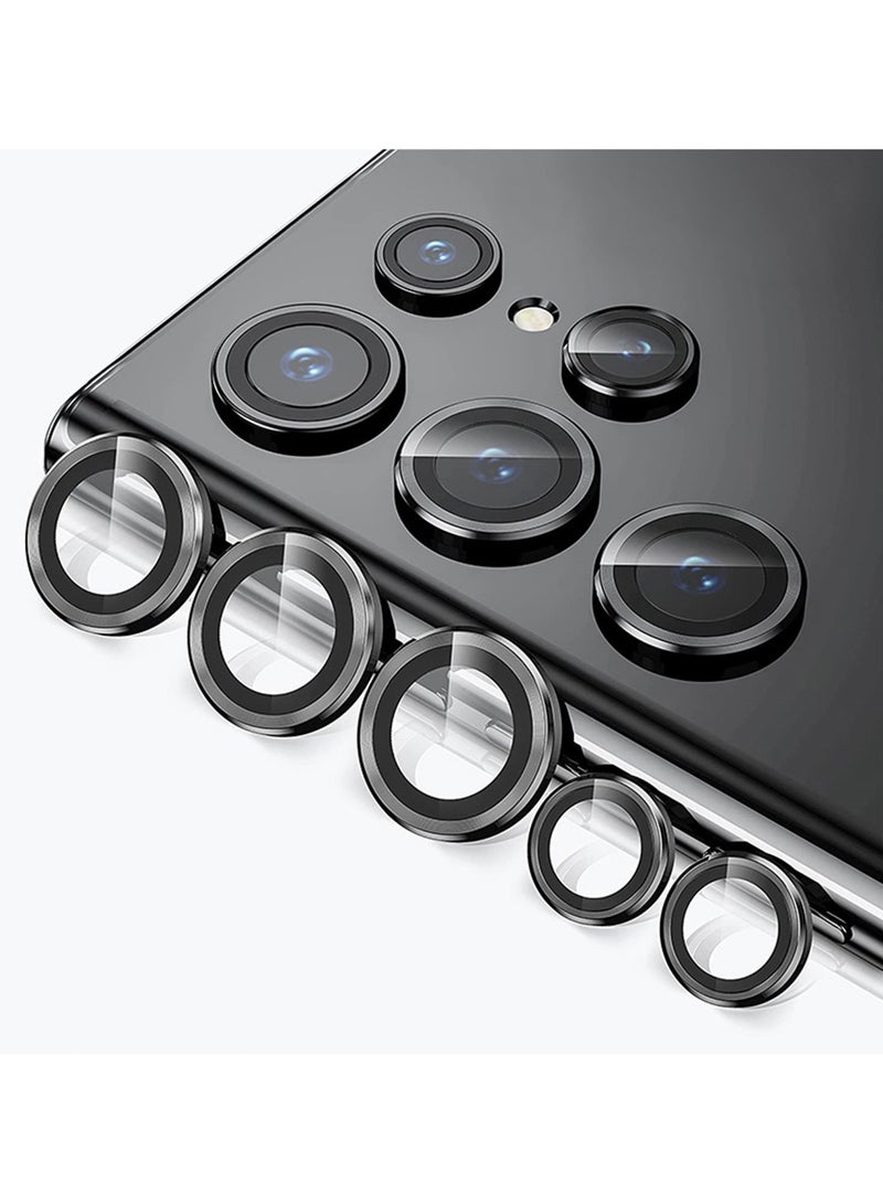 Lens protection film HD CD pattern for SAMSUNG Galaxy S23 ultra, Silver - Image 2