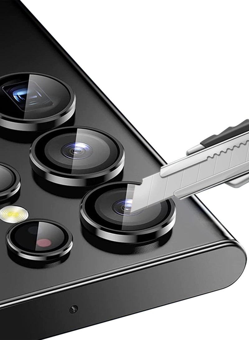 Lens protection film HD CD pattern for SAMSUNG Galaxy S23 ultra, Silver - Image 4