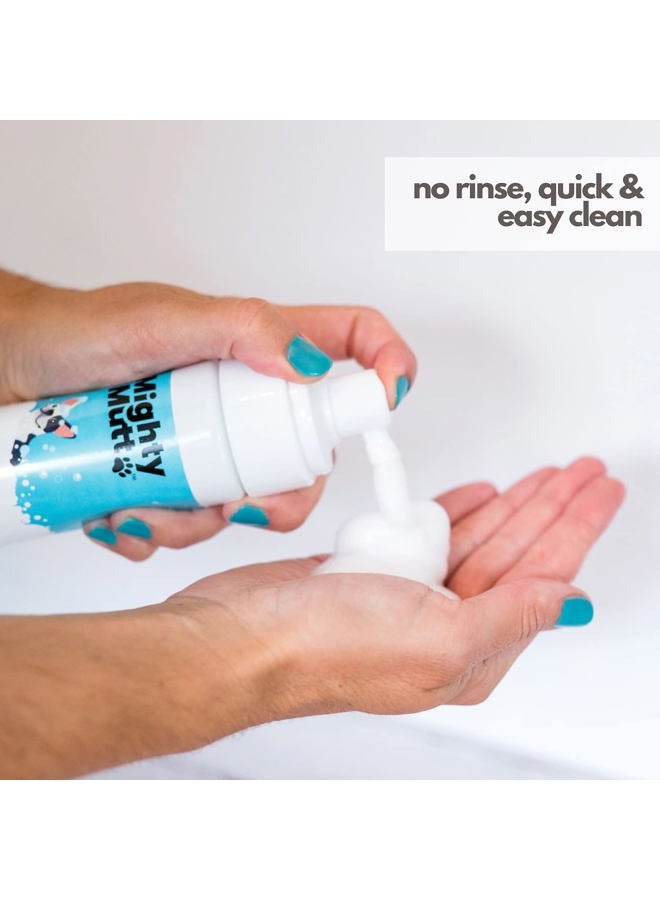 Mighty Mutt Hypoallergenic Waterless Shampoo for Dogs | Dry Shampoo for Dogs | Waterless Foam No Rinse | Anti-Itch, Soothing and Deodorizing | 8oz - Image 4