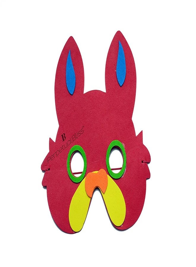 Perpetual Bliss Foam Eye Mask for Kids/Birthday Theme Party Decoration Supplies/Return Gifts/Animal Theme (Pack of 12) - Image 5
