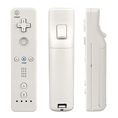 Lyyes Remote Controller for Wii, Wii Remote and Nunchuck Controllers with Silicon Case and Strap for Wii and Wii U (White) - Image 5