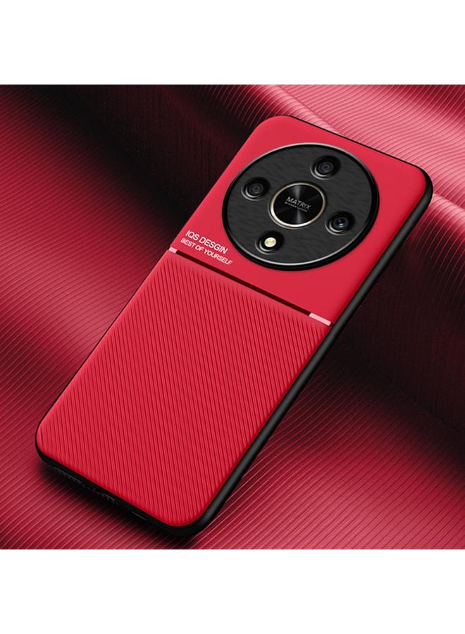 اس-توب جراب هاتف Honor X9b الكلاسيكي المائل والمحبب المغناطيسي PC الهجين المصنوع من مادة TPU - Image 1