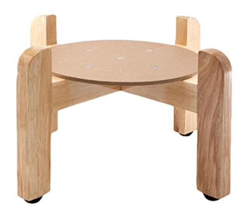 Bluewave Lifestyle Goldwell Counter Wood Stand  75 Inch Natural Varnish 