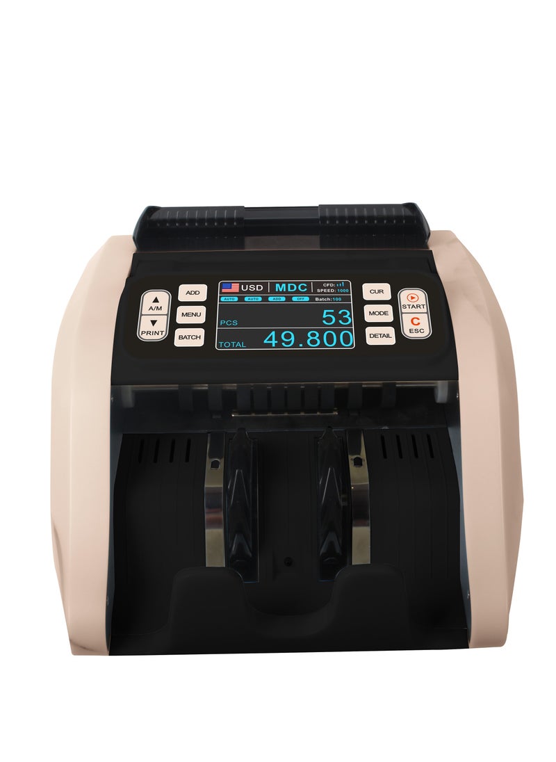 LOTFY GROUP - LG910 Mixed Denomination Money Counter Machine, Value Counting, UV/MG/IR/MT Bill Counter - Image 1