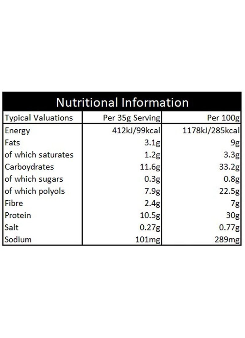 YuBi Bar Peanut Protein Bar 35g (10g Protein) - Image 3