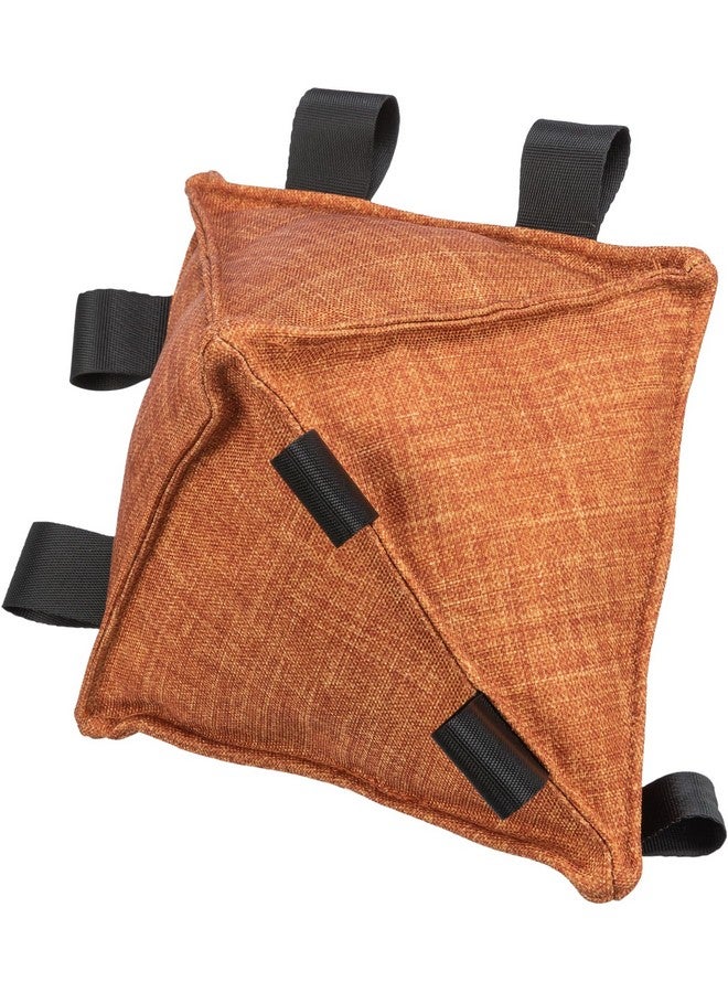 تريكسي لعبة حلقات الحبل سيتي ستايل للمضغ والتهدئة وتشجيع الترابط (على شكل معين)، 26 سم - Image 2