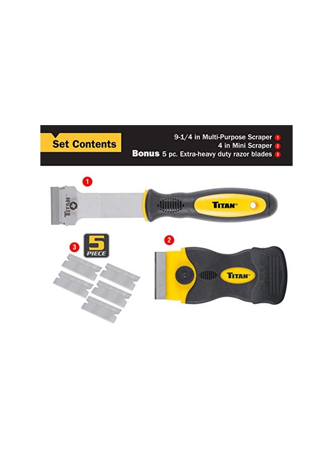 TITAN 17002 2 Piece Multi Purpose And Mini Razor Sc Set - Image 2