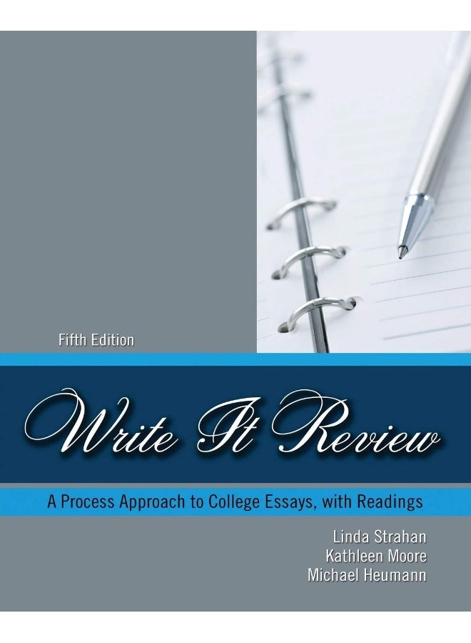 Write It Review: A Process Approach to College Essays with Readings - Image 1
