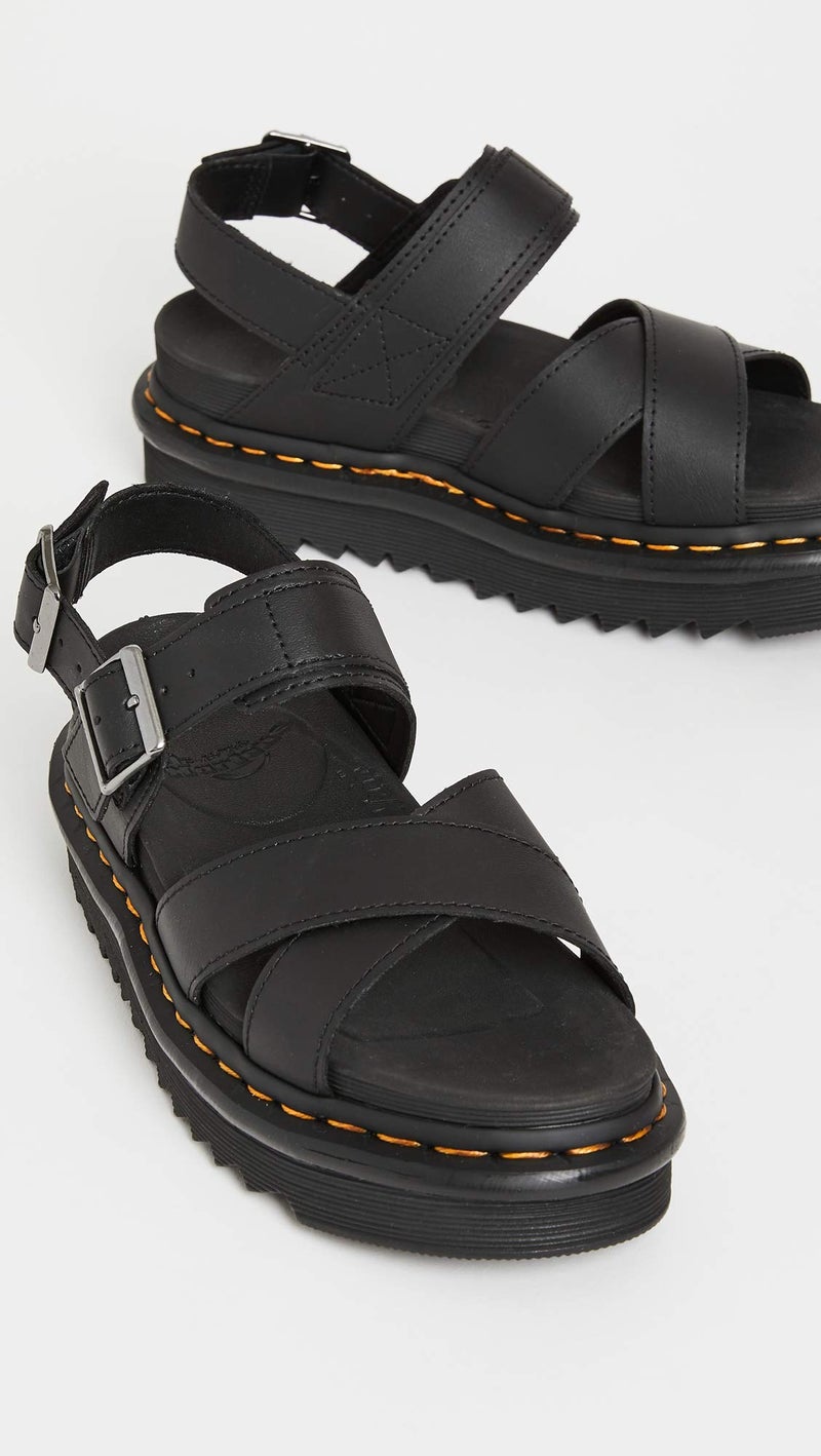 Dr. Martens Women's Ankle Strap Sandal, Black Hydro, 6 - Image 5