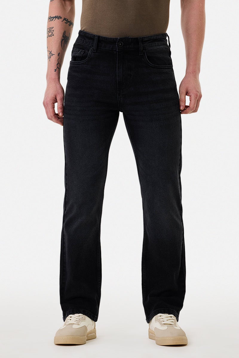 SNITCH Denim Stretch Core Lab Straight Fit Jeans - Image 3