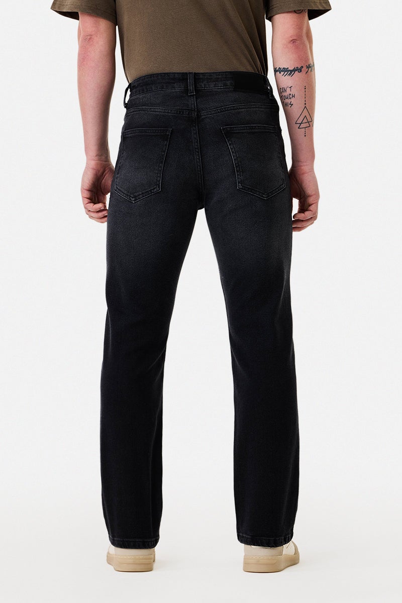 SNITCH Denim Stretch Core Lab Straight Fit Jeans - Image 4