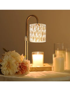 Sharpdo Bedroom Decoration Smokeless Melted Wax Lamp, Timed Dimming Can Raise and Lower Aromatherapy Lamp Table Lamp,Comes with 2 Light Bulbs  - Image 1