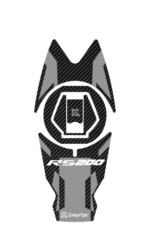Grayfixx Pulsar RS 200 Tank Pad | Tank Sticker for Pulsar RS 200, Size 11 Inches, Pack of 1 - Image 5