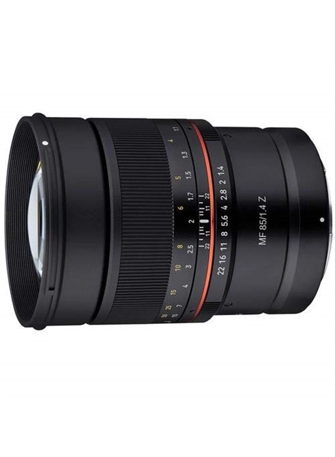 Samyang عدسة ساميانغ 85 مم F1.4 محكمة الإغلاق عالية السرعة لتصوير التليفوتو لكاميرات نيكون Z بدون مرآة - Image 3