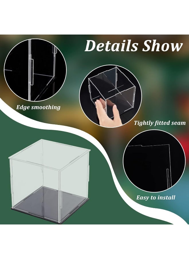 TPGP Clear Acrylic Display Case With Black Base 11 X 11 X 10.5 Cm - Image 4