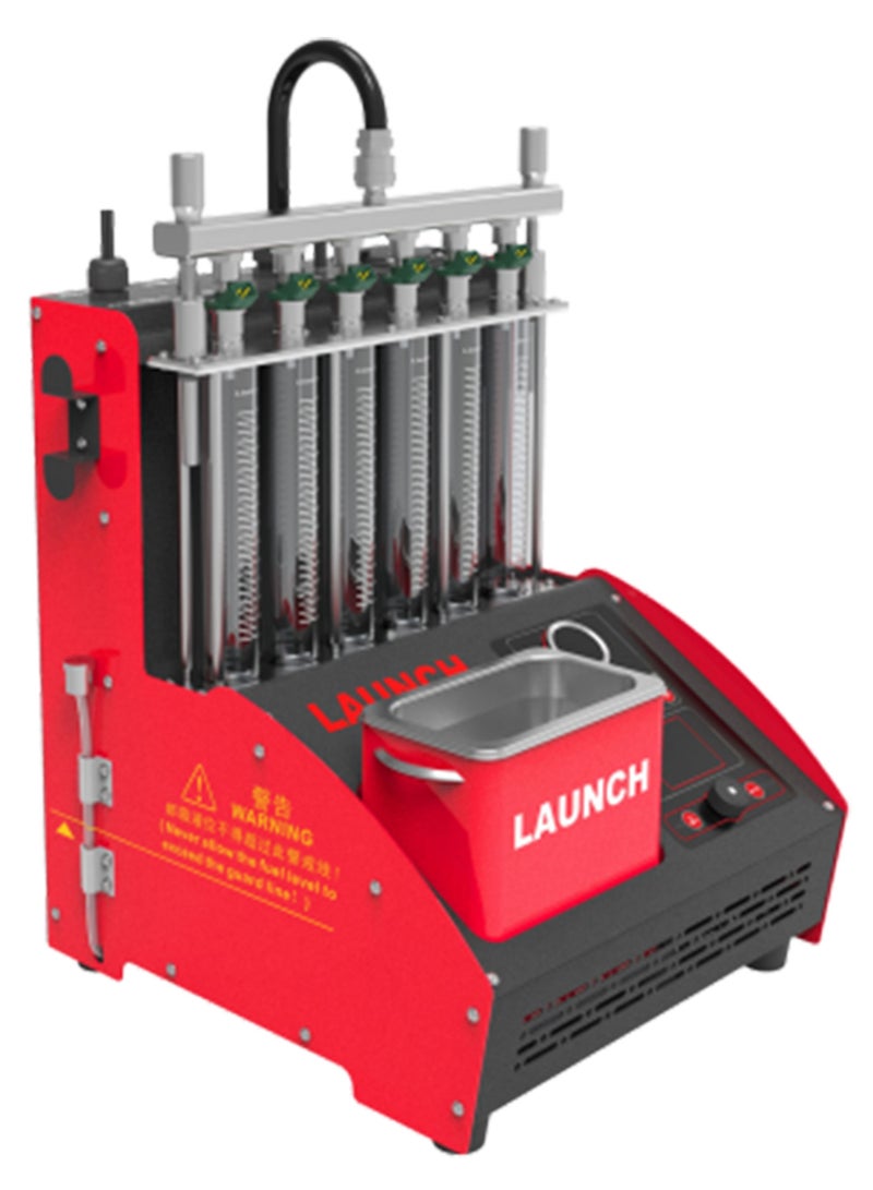 Launch CNC603A Fuel Injector Cleaner and Tester Machine – Metal Body, Ultrasonic Cleaning, for Petrol Cars and Motorcycles - Image 2