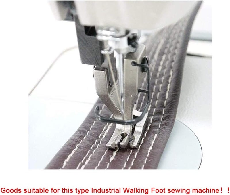 SSS 1SET U192U193 Standard Walking Foot Set Bilateral Double Pressure Bottom Prick Walking Zipper Industrial Sewing Machine Pressure Foot with SnapOn - Image 4