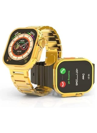 C9 Smart Watch Ultra Golden Edition with Three Set Strap and Wireless Charger For Men's - pzsku/ZDF7730831F58B817AF4BZ/45/1746200528/a967448a-14c8-41f5-84c6-50252e840aeb