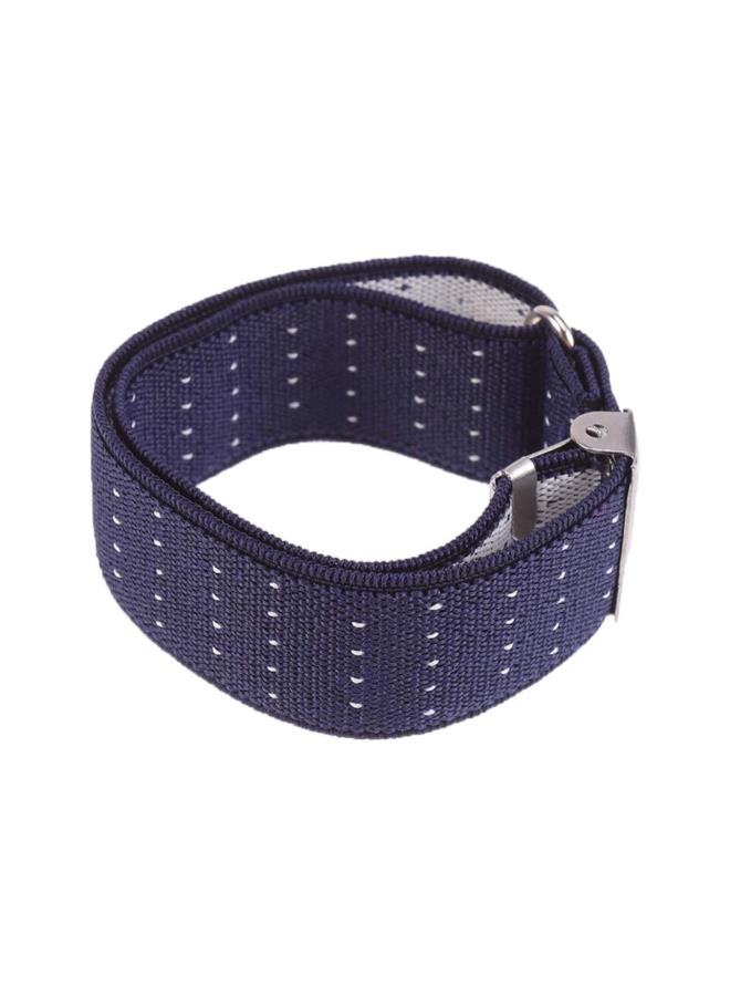 klarako 1 Pair Elastic Sleeve Garter Non Slip Adjustable Armbands Shirt Garters Sleeve Holders for Men Women 2.5cm (Black) - Image 4