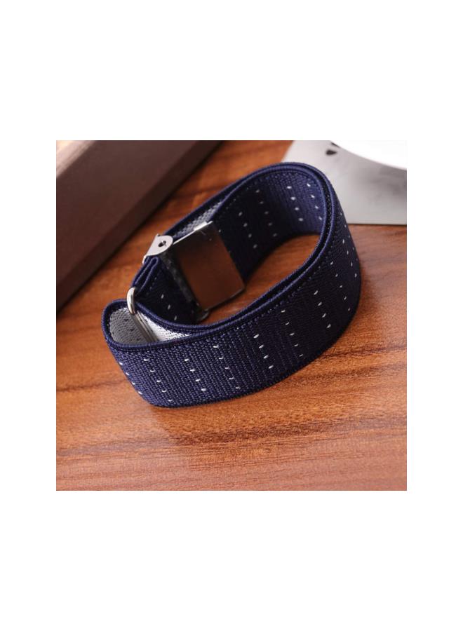 klarako 1 Pair Elastic Sleeve Garter Non Slip Adjustable Armbands Shirt Garters Sleeve Holders for Men Women 2.5cm (Black) - Image 3