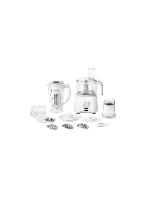Food Processor 1000 Watt 25 Functions FP1000-WH-IDO