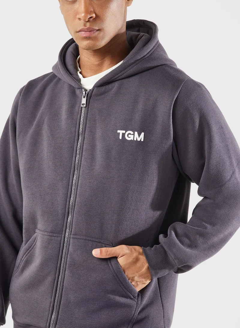 The Giving Movement Lounge Regular Zip Hoodie
