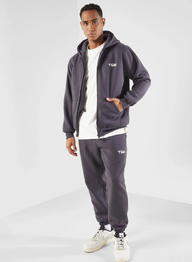 The Giving Movement Lounge Regular Zip Hoodie