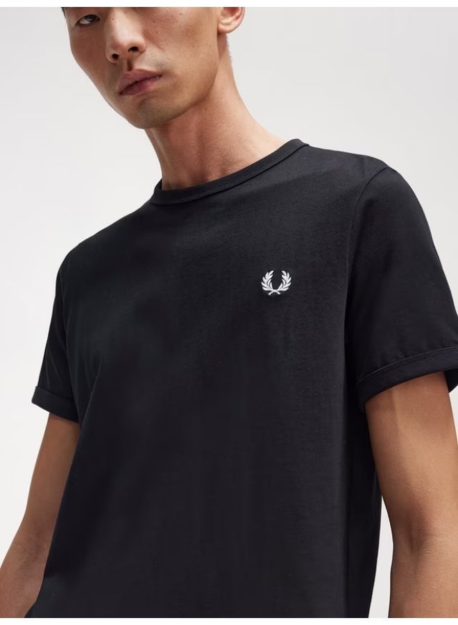 FRED PERRY Ringer Crew Neck Tee - Image 5