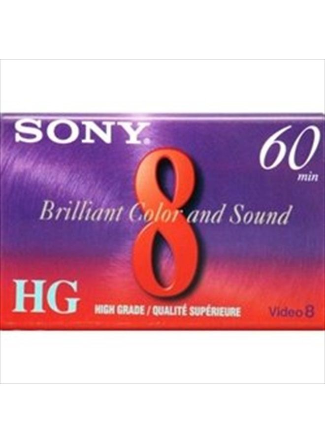 Sony P6-60HG 60 Minute High Grade 8mm Tape