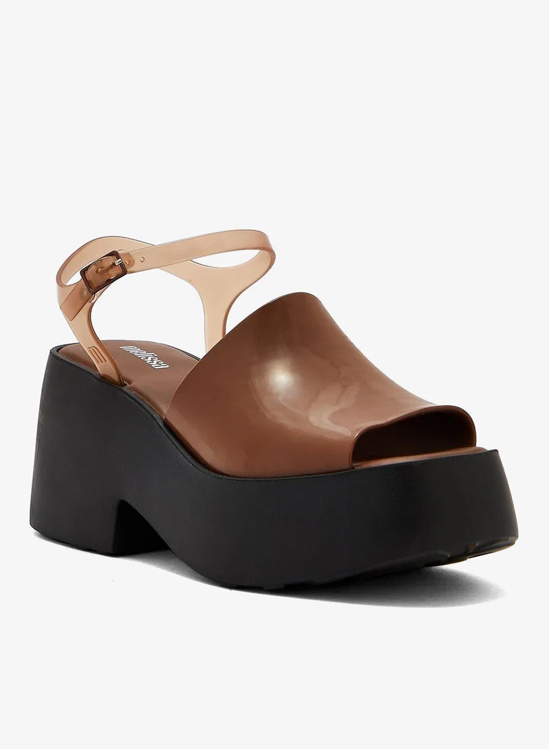 melissa Ankle Strap Wedge Sandals
