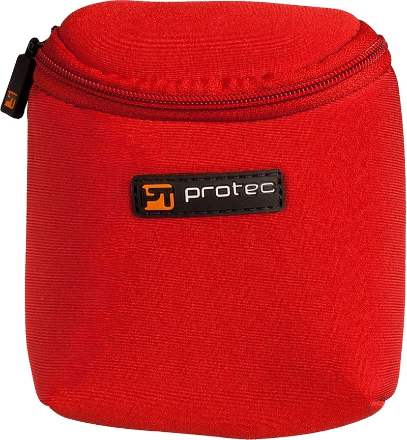 ProTec Trombone/Alto Sax/Clarinet Mouthpiece Pouch (N265RX) -Neoprene, 3-Piece (Red) - Image 2