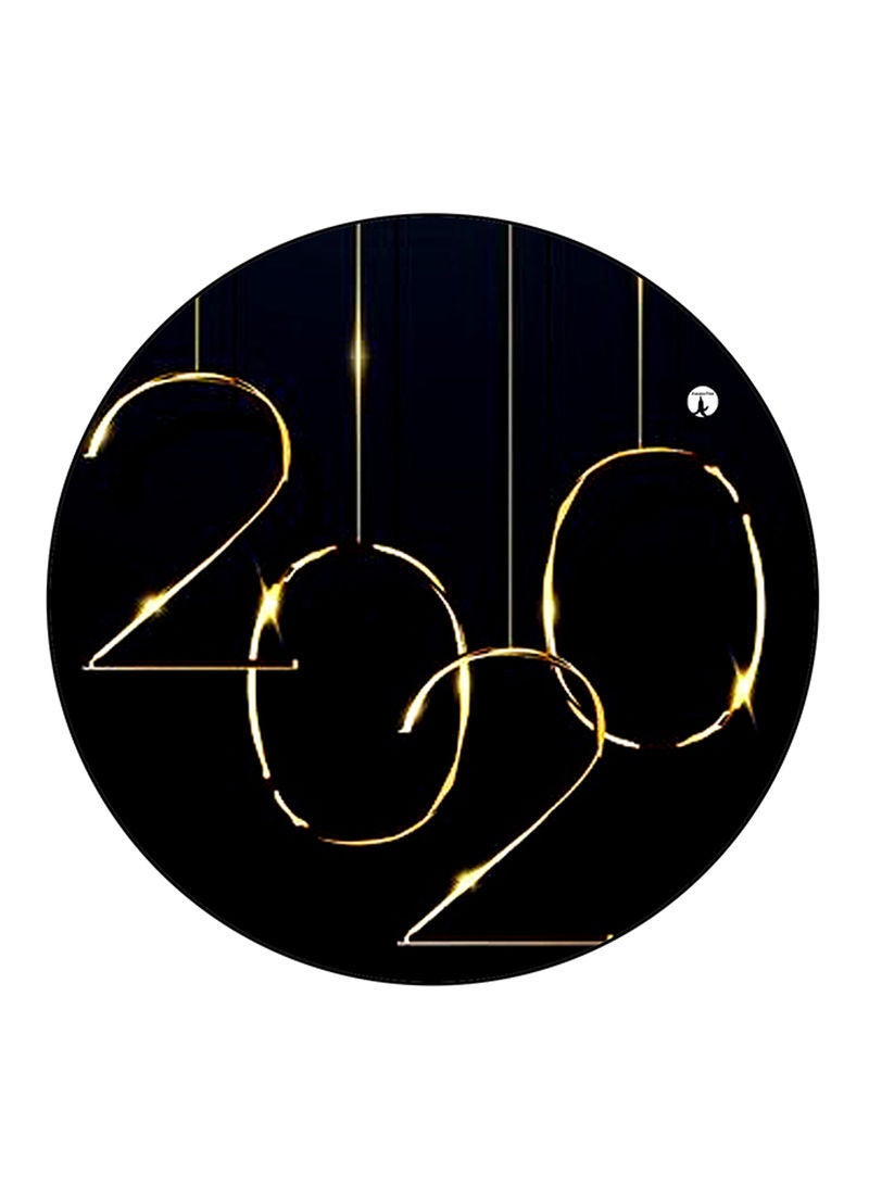 RKN 2020 Printed Mouse Pad Round  Multicolour