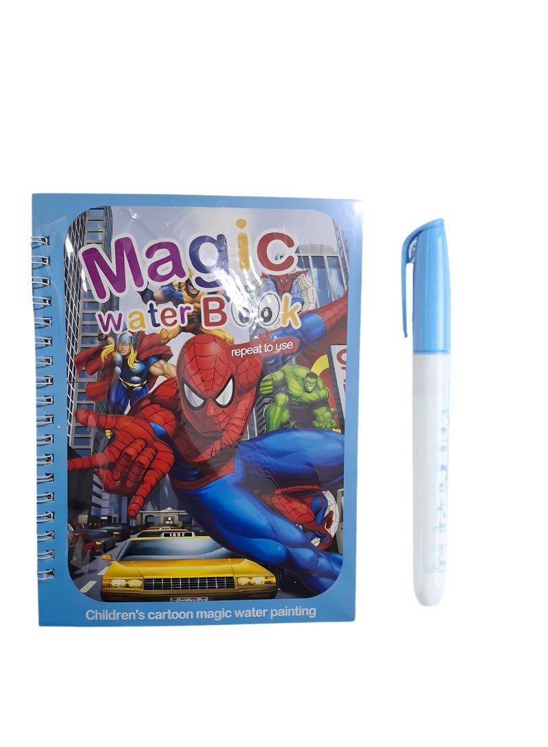 Magic Water Coloring Book for Kids - Fun and Safe with Educational Graphics - Image 1