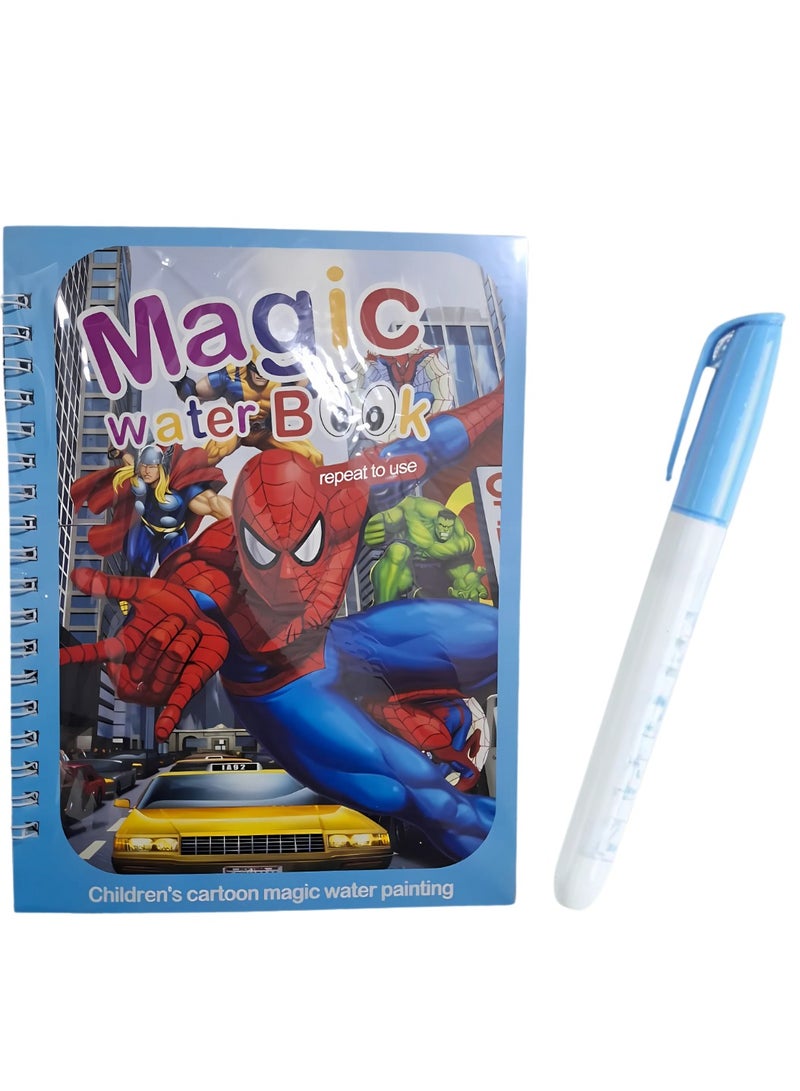 Magic Water Coloring Book for Kids - Fun and Safe with Educational Graphics - Image 2