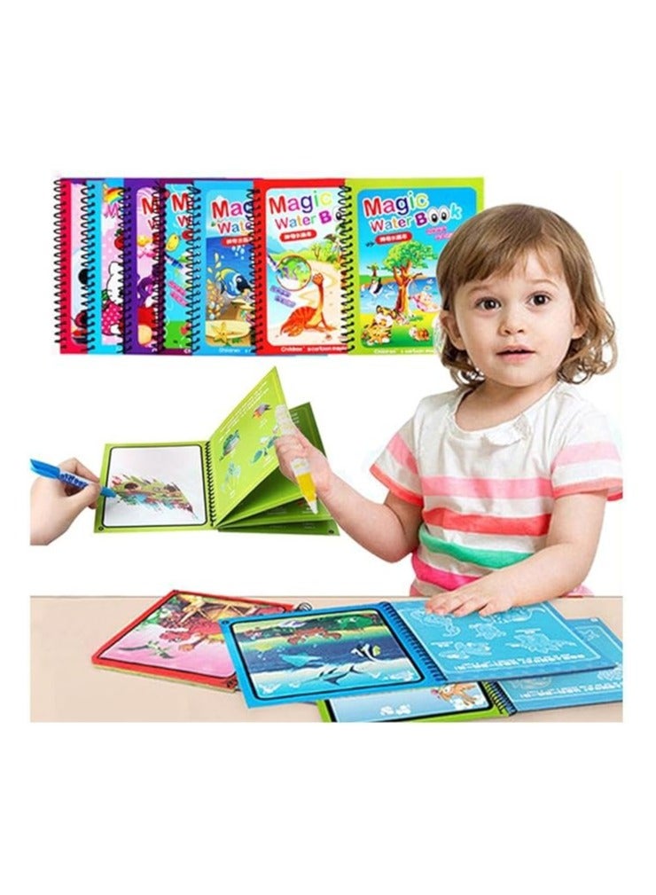 Magic Water Coloring Book for Kids - Fun and Safe with Educational Graphics - Image 4