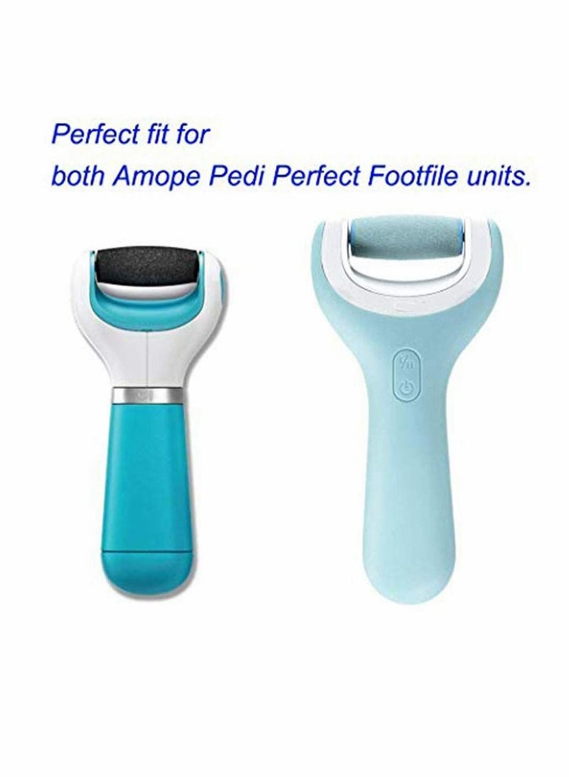 KASTWAVE CharmCollection 9Extra Coarse Replacement Roller Refill Heads Compatible with PediPefect Electronic Foot File - Image 3