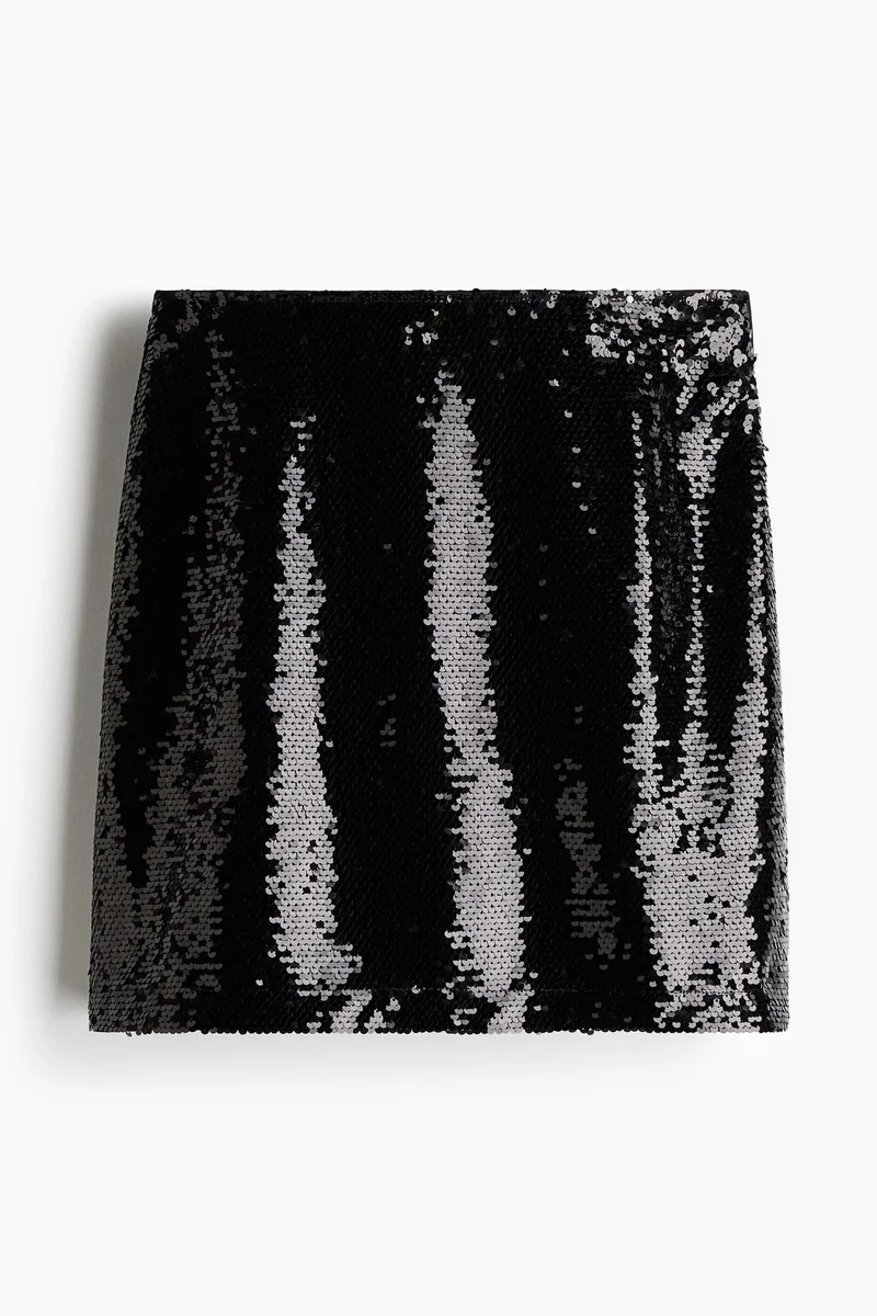 H&M Sequined skirt