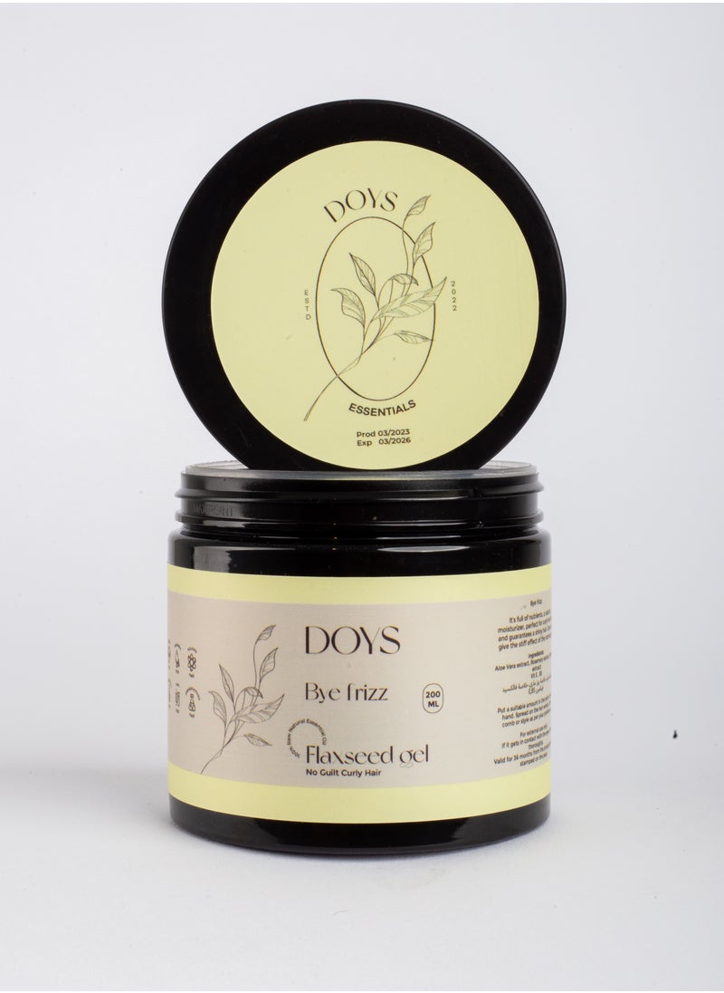 DOYS - DOYS Flaxseed Hair gel for the perfect look and curly hair - Image 1