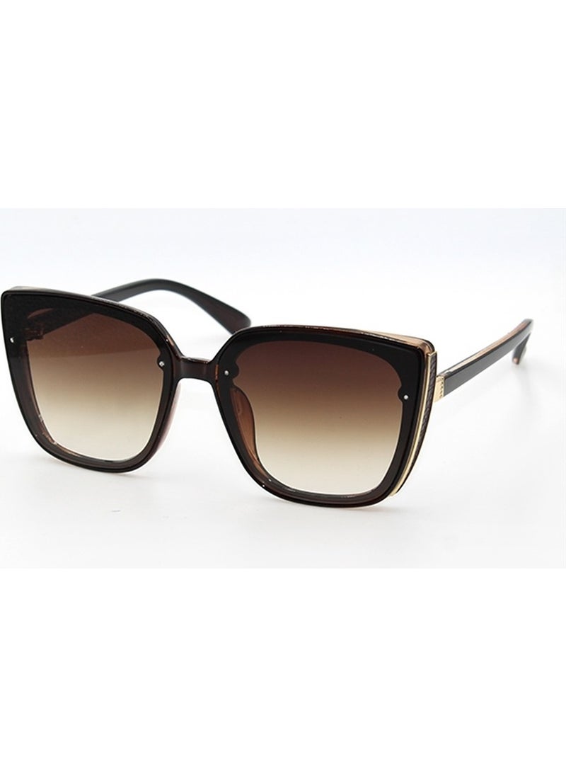 La Viva Brown UV400 Women's Sunglasses La Vıva - 2LV3004R002  - Image 1
