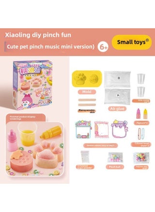 Mr. Toy Children's Toy Mini Milk Tea Cup Creative Cream Glue Diy Material Bag Suit Food Play Small Pendant-Specifications:Xiaoling Toy MINI Cute Pets Pinch Fun - pzsku/ZDF780EC4E0BD8E5BDB7AZ/45/1745477720/93cd60ea-2ca9-492f-bcb4-a33358b44d9c