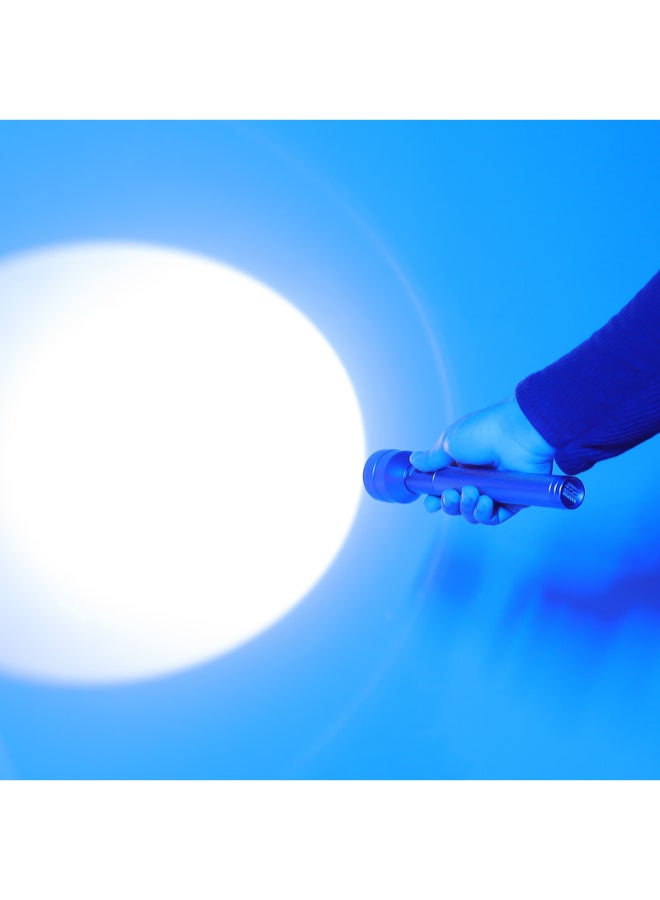 KRYPTON Rechargeable LED Flashlight-Powerful Torch For Camping, Hiking, Trekking Grey - Image 4