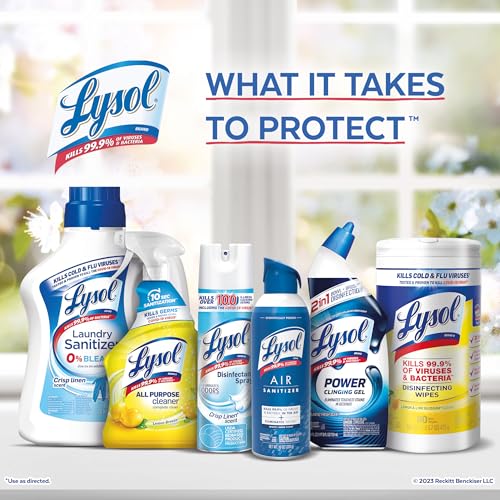 Lysol Power Toilet Bowl Cleaner Gel, For Cleaning and Disinfecting, Stain Removal, 24oz - Image 5