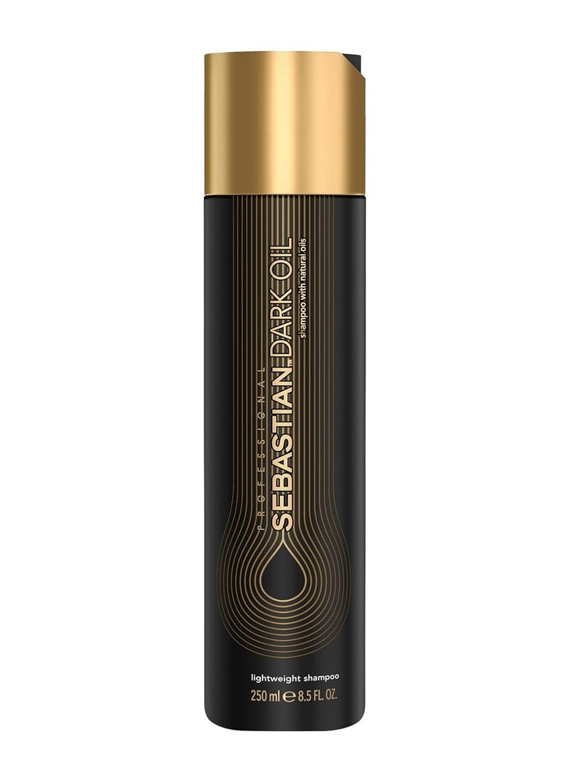 Sebastian Professional - Sebastian Professional Dark Oil Lightweight Shampoo| Infused with Jojoba & Argan Oil for Silky, Smooth Hair - Image 1