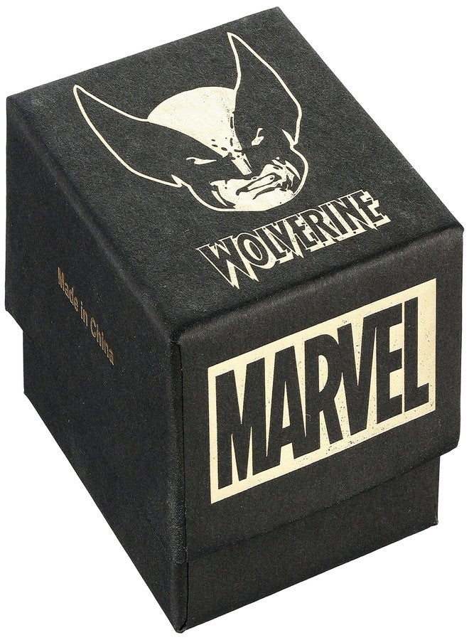 Marvel Comics Unisex Wolverine Stainless Steel Ring, Size 9 - Image 3