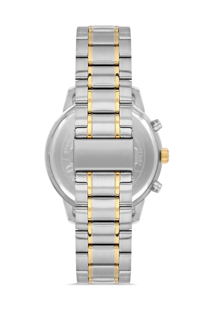 OMAX Men's Wrist-Watch | Analog | Stainless Steel Band | Elegant Design - Image 3