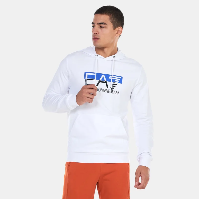 EA7 Emporio Armani White Men's Training Pack Hoodie for Men | Best Price UAE